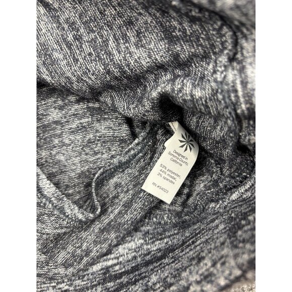 Athleta Sweater Womens Small Gray Long Sleeve Lightweight Open Back Pullover Top - Picture 6 of 7